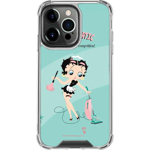 Betty Boop O Matic iPhone 14 Pro Clear Case